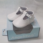 J & C McAlpin Baby Registry Baby Shoes Angelitos 247 - Blanco/White Size 19