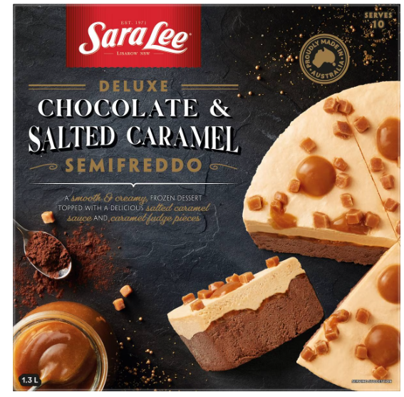 Sara Lee Chocolate & Salted Caramel Semifreddo