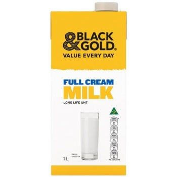 Black&Gold Full Cream Milk UHT 1L