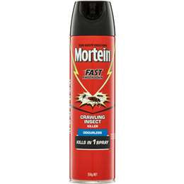Mortein Odourless Surface Spray Crawling Insect Killer 350g
