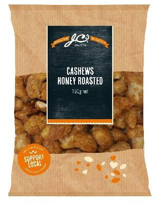 JC's Cashews Honey Roasted 150g