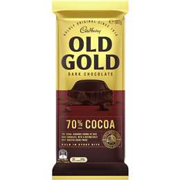 Cadbury Old Gold 70% Cocoa Dark Chocolate 180g