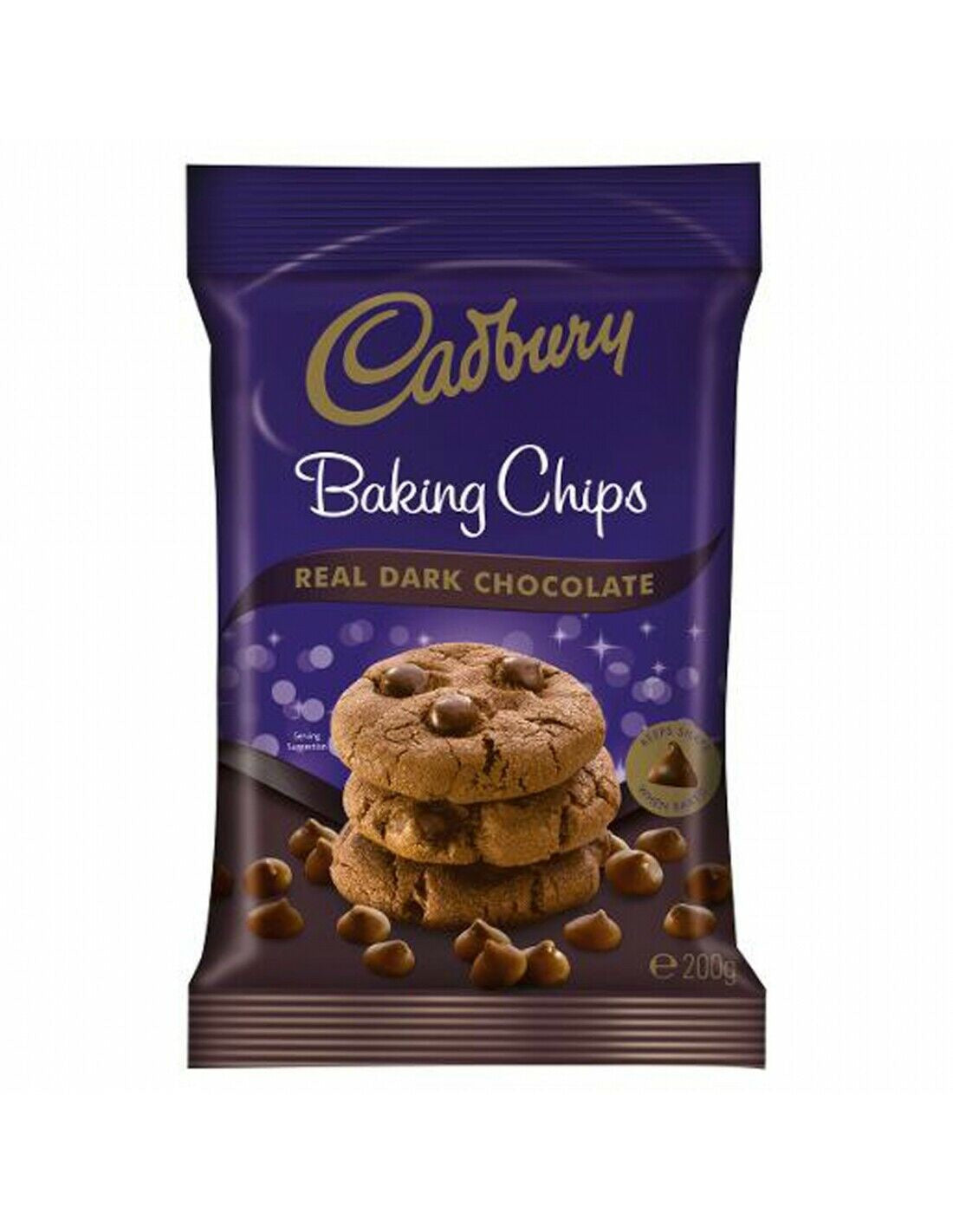 Cadbury Baking Dark Chocolate Chips 200g