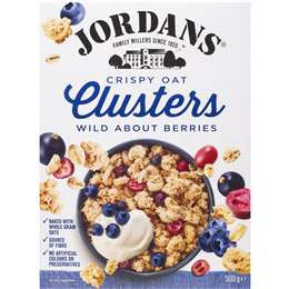 Jordans Crispy Oat Clusters Wild Berries 500g