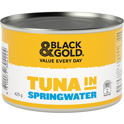 Black&Gold Tuna Chunks in Springwater 425g