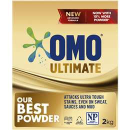Omo Laundry Powder F/L T/L Ultimate 2kg