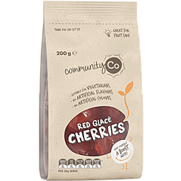 Community Co Glace Cherries 200g