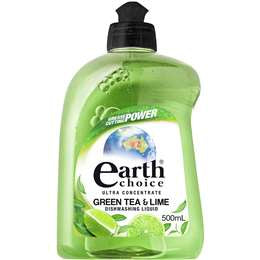 Earth Choice Dishwash Liquid Green Tea & Lime 500ml