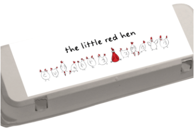 The Little Red Hen Free Range Eggs- 700g 1 Dz