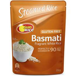 Sunrice Microwave Basmati Rice 250g