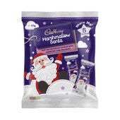 Cadbury Marshmallo Chocolate Christmas Santa 5pk