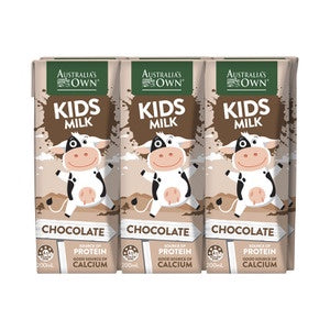 Australias Own Chocolate Kids Milk 6x200ml