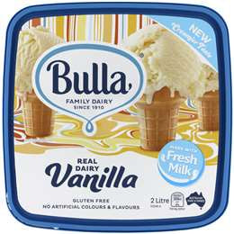 Bulla Ice Cream 2L