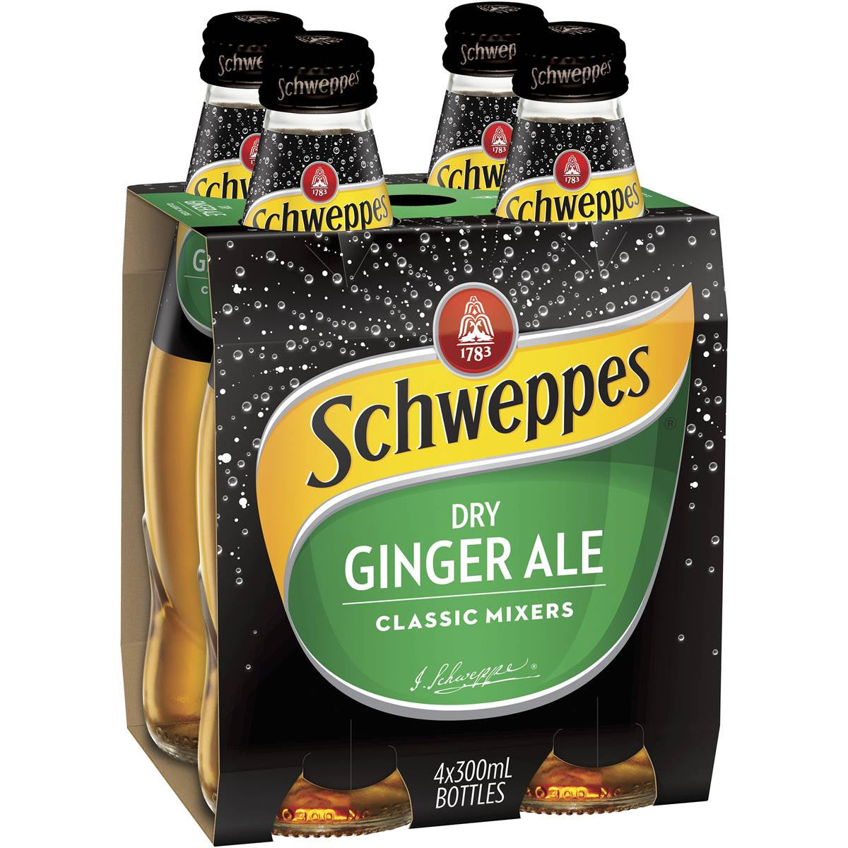 Schweppes Dry Ginger Ale 300ml 4pk