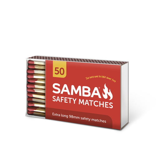 Samba 98mm BBQ Matches 50pk