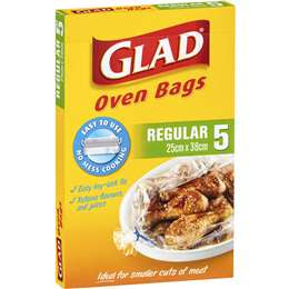 Glad Oven Bags Regular 5's