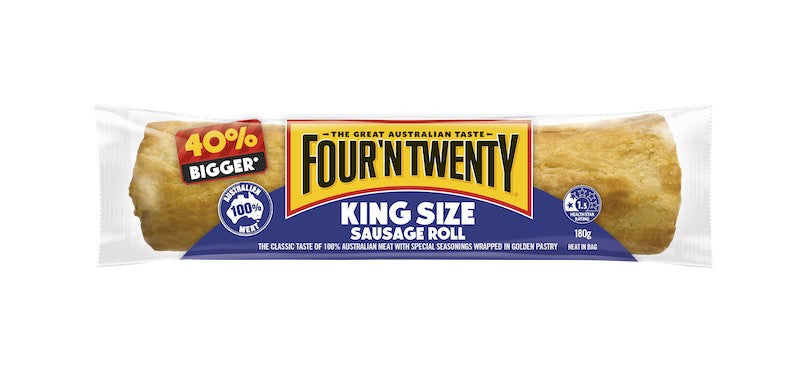 Four N Twenty King size sausage roll 180g