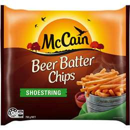 McCain Beer Batter Chips Shoestring 750g