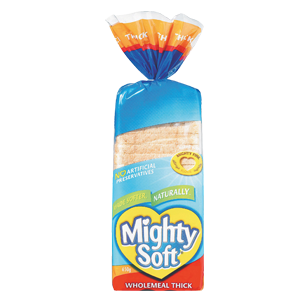 Mighty Soft Wholemeal Thick Bread 650g