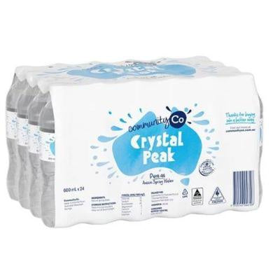 Community Co Spring Water 24 x 600ml