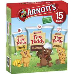 Arnott's Tiny Teddy Variety Multipack 15 Pk