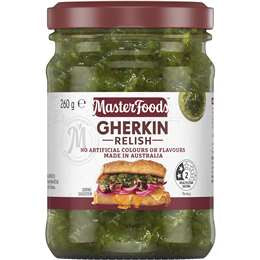 Masterfoods Gherkin Relish 260g