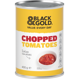 Black&Gold Chopped Tomato 400g