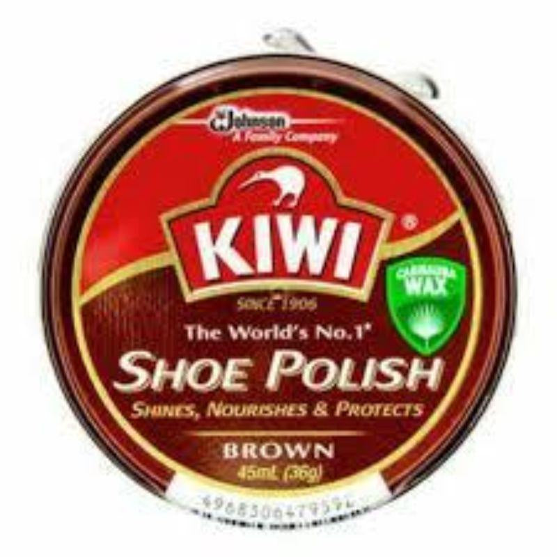 Kiwi Shoe Polish Brown 36g