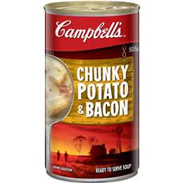 Campbell's Chunky Potato & Bacon Soup 505g
