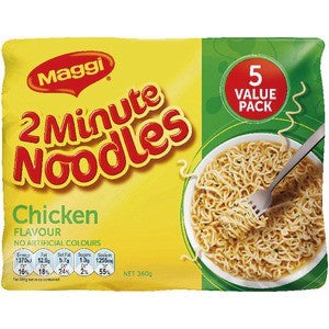 Maggi Chicken 2 Minute Noodles 5pk X 72g
