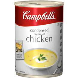 Campbells Soup Cream Of Chicken 420g