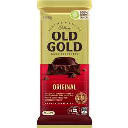 Cadbury Old Gold Chocolate Original 180g