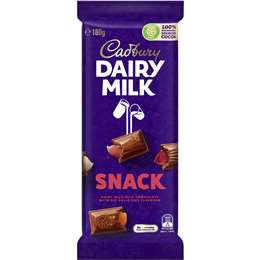 Cadbury Dairy Milk Snack 180g