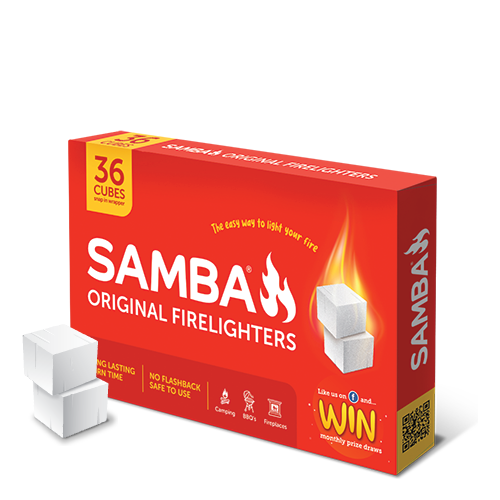 Samba White Firelighters 36 pack