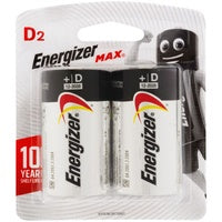 Energizer Max D E95 Batteries 2pk