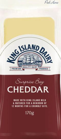 King Island Surprise Bay Cheddar 170g