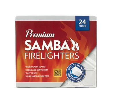 Samba Premium Firelighters 24 cubes