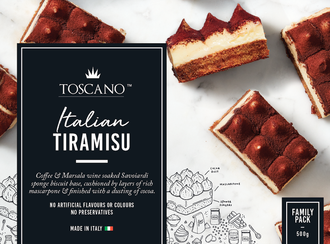 Toscano Italian Tiramisu 500g