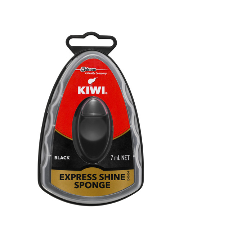 Kiwi Express Black Shoe Shine 7ml