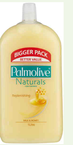 Palmolive Naturals Milk & Honey Hand Wash 1L