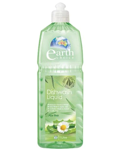 Earth Choice Dishwash Liquid Aloe 1L