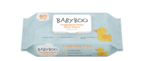 Babyboo Fragrance Free Baby Wipes 80pk