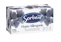 Sorbent Hypo-Allergenic Tissue 170pk