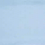Scarf 100% Silk Ribbed 50 x 50cm - Pale Blue