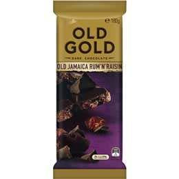 Cadbury Old Gold Old Jamaica Rum N Raisin 180g