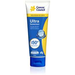 Cancer Council 50+ Ultra Sunscreen 110ml