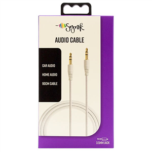 Synk Audio Cable White 90cm