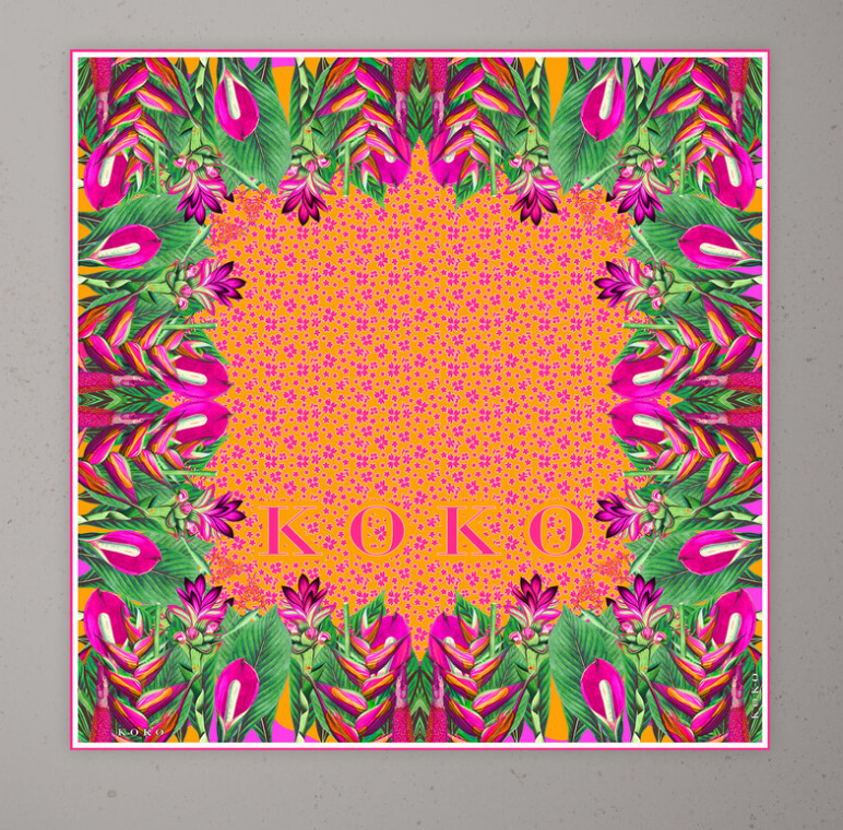 KOKO Scarf - Bosque  Summer