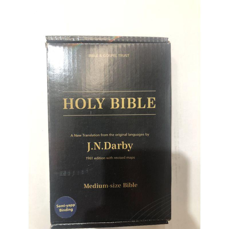 JN Darby No 15 Medium Bible Semi-yapp binding with maps