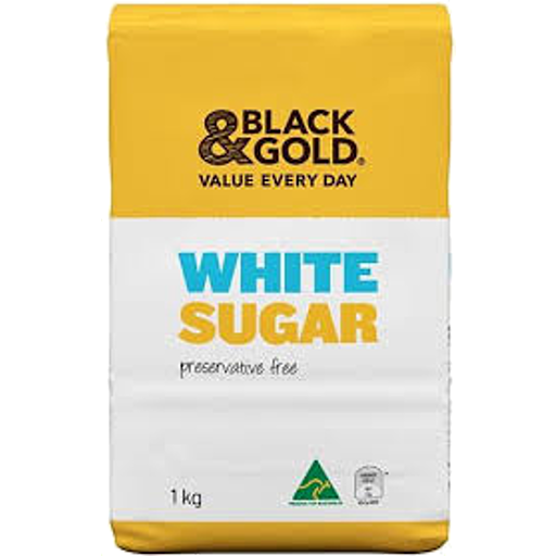 Black&Gold White Sugar 1kg